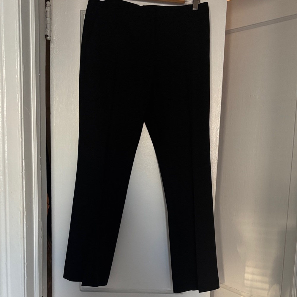 Ann Taylor Black Petite Wool Trousers